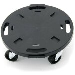 Support à roulettes rond diamètre 40 x 12, 5 cm 4 roues capacité max 275 kg plantes meubles ou matériel ... Support à roulettes rond diamètre 40 x 12, 5 cm 4 roues capacité max 275 kg plantes meubles ou matériel ...