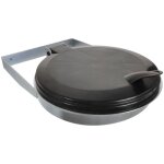 Support pour sacs poubelles stier pour fixation murale, noir, pour volume de 120 l, lxpxh 550x370x100 ...