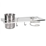 Support de sche - cheveux, support de sche - cheveux mural en acier inoxydable pour dortoir pour camping ...