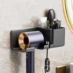 Aougo - support pour sèche - cheveux, support de sèche - cheveux, pas de perçage, support de sèche - ... Aougo - support pour sèche - cheveux, support de sèche - cheveux, pas de perçage, support de sèche - ...