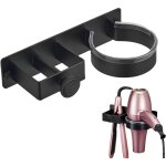 Support seche cheveux, porte seche cheveux et lisseur pour salle de bains / chambre � coucher / h�tel, ...