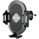 Support de smartphone f2 + pour grille d'a�ration avec pince - noir