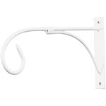 Supports de suspension robustes pour plantes en pot, en fer forg�, avec motif d'oiseau. suspension murale ...