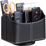 Support de télécommande rotative, organiseurs multimédia avec 5 compartiments , multifonctionnel organisateur ... Support de télécommande rotative, organiseurs multimédia avec 5 compartiments , multifonctionnel organisateur ...