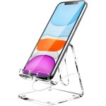 Support de t�l�phone, accessoires de bureau - support de t�l�phone transparent en acrylique, pour iphone ...