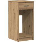 Vidaxl - support de tour d'ordinateur tiroir chêne artisanal 35x45x77 cm Vidaxl - support de tour d'ordinateur tiroir chêne artisanal 35x45x77 cm
