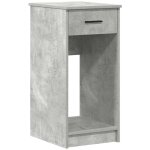 Vidaxl - support de tour d'ordinateur et tiroir gris béton 35x45x77 cm Vidaxl - support de tour d'ordinateur et tiroir gris béton 35x45x77 cm