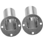 Support de tringle � rideau biseaut� en acier inoxydable lot de 2 installation facile support robuste ...