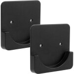 Support de tringle � rideau de douche adh�sif - retenue de tringle - pas de per�age - lot de 2 (noir ...