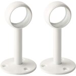2 pcs diamtre 26 mm support de tringle  rideaux support tringle penderie avec vis support de plafond ...