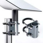 Support universel gen2 pour antenne starlink v2, support de tube en u r�glable pour balcon et camping ...