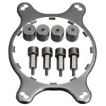 Support de ventilateur processeur m�tal remplacement radiateur plaque arri�re compatible am4