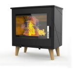 Supra - pole  bois stina 7, 3kw en fonte - tanche - eco design