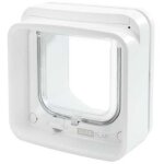 [jamais utilis] sureflap chatiere connect a puce electronique - idscfwt - blanc