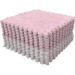 Surenhap tapis de sol embotable en mousse pelucheuse tapis de sol en mousse en peluche, 10 puericulture ...