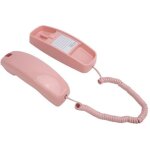 Surenhap t�l�phone fixe pour la maison t�l�phone filaire montable au mur avec gros bouton de contr�le ...