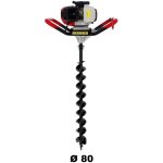 Suricut - tari�re thermique semi - professionnelle 62 cm3 + m�che 80 mm