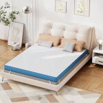 Surmatelas 120x200 cm, Épaisseur 7, 5 cm, h2 / h3 mousse à mémoire de forme haute densité, housse bambou ... Surmatelas 120x200 cm, Épaisseur 7, 5 cm, h2 / h3 mousse à mémoire de forme haute densité, housse bambou ...