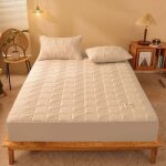 Surmatelas 120x200cm memoire de forme, fibre de rafraichissant sur matelas 2 personnes 120x200cm avec ...