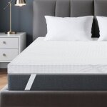 Jamais utilise] surmatelas 140x190 cm inre epaisseur de 6 cm, mousse a haute resilience, confort moelleux ...