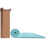 Surmatelas - queen size, 50, 8 mm d'�paisseur, mousse � m�moire de forme avec gel rafra�chissant pour ...