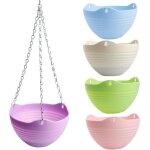 Suspendu fleur plante pot chane panier jardinire porte jardin balcon plante grow bassin suspendu panier ...