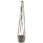 Cache - pot suspendu en jute naturelle ? idéal pour plantes d'intérieur Cache - pot suspendu en jute naturelle ? idéal pour plantes d'intérieur