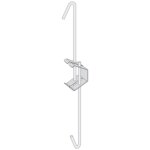 Eurocoustic st gobain ? suspente r�glable 300 � 600 mm ? bo�te de 100 pi�ces ? charge admissible 30 kg ...