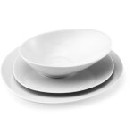 Sven blanc - service de vaisselle 18 pi�ces