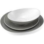 Sven gris - service de vaisselle 18 pi�ces