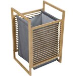 Ilma panier  linge, coffre  linge, conteneur  linge, linge sale, bambou - svita