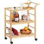 Svw24 - n chariot de service � roulettes, desserte de cuisine roulante, �tag�re de cuisine, meuble de ...