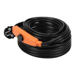 12m 192w cble chauffant cble antigel traage de tuyaux autorgulant avec thermostat - swanew