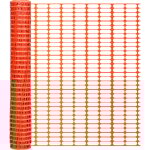 Swanew - 1x50m barrire de signalisation et balisage plastique orange, clture de jardin