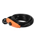 Swanew 2m 32w câble chauffant câble antigel traçage de tuyaux autorégulant avec thermostat Swanew 2m 32w câble chauffant câble antigel traçage de tuyaux autorégulant avec thermostat