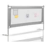 Swanew barrière de lit pour enfant - pliable, portable, 150 x 98 cm, cadre en acier, en tissu Swanew barrière de lit pour enfant - pliable, portable, 150 x 98 cm, cadre en acier, en tissu