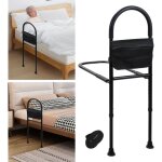 Barrire de lit relve - buste poignes de soutien pour personnes ges rglable 83 - 113cm antidrapant ...