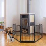 Swanew barrire de scurit enfant bb, animaux 3 mtres 5 panneaux 305x76cm