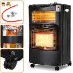 Swanew chauffage d'appoint infrarouge au gaz - électricité butane - avec adaptateur europe - allumage ... Swanew chauffage d'appoint infrarouge au gaz - électricité butane - avec adaptateur europe - allumage ...