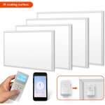 Swanew - chauffage infrarouge avec thermostat & tlcommande, montage au plafond / mur pour la maison, ...