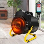 Chauffage de serre chauffage d'abris de jardin 2000w avec rgulateur de temprature et certification ...