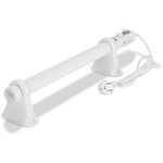 Swanew chauffage de serre chauffage électrique à tige blanche pour serres installation flexible 60w Swanew chauffage de serre chauffage électrique à tige blanche pour serres installation flexible 60w