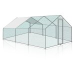 Swanew - enclos poulailler acier galvanisé avec parc grillagé avec serrure espace couvert poulailler ... Swanew - enclos poulailler acier galvanisé avec parc grillagé avec serrure espace couvert poulailler ...