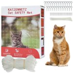 Swanew filet de protection pour chat rsistant aux uv filet de scurit en nylon pour balcons transparent ...