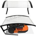 Swanew garage de tondeuse robot abri pour robot taille avec pieds en mtal matriel de montage inclus ...