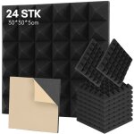 Swanew mousse acoustique absorbante pour piège à basse (Ø 30x30x5cm) Swanew mousse acoustique absorbante pour piège à basse (Ø 30x30x5cm)