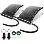 Swanew - panneau de chauffage solaire de piscine incurvé 15 l, Ø38 mm, 110x65cm, 2pcs Swanew - panneau de chauffage solaire de piscine incurvé 15 l, Ø38 mm, 110x65cm, 2pcs