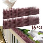 Swanew - pigeon rpulsif oiseau pointes anti - pigeons, set plastique anti - pigeons pour balcon, rpulsif ...