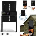 Vingo - swanew porte automatique poulailler solaire - Étanche ipx3 - minuterie d'ouverture - télécommande ... Vingo - swanew porte automatique poulailler solaire - Étanche ipx3 - minuterie d'ouverture - télécommande ...