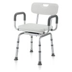 Swanew tabouret de douche - sige de douche - rglable en hauteur jusqu' 136 kg tabouret de salle de ...